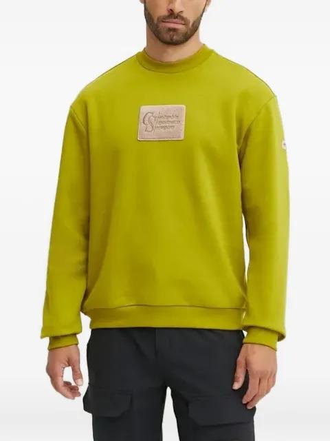 logo-patch crew-neck sweatshirt by COLUMBIA