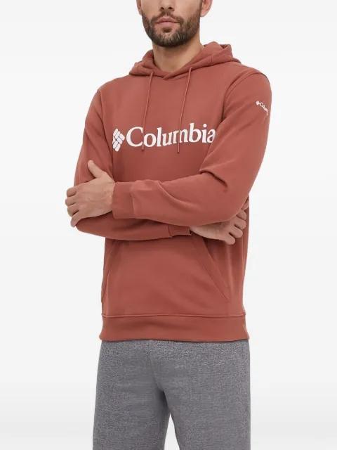 logo-print hoodie by COLUMBIA