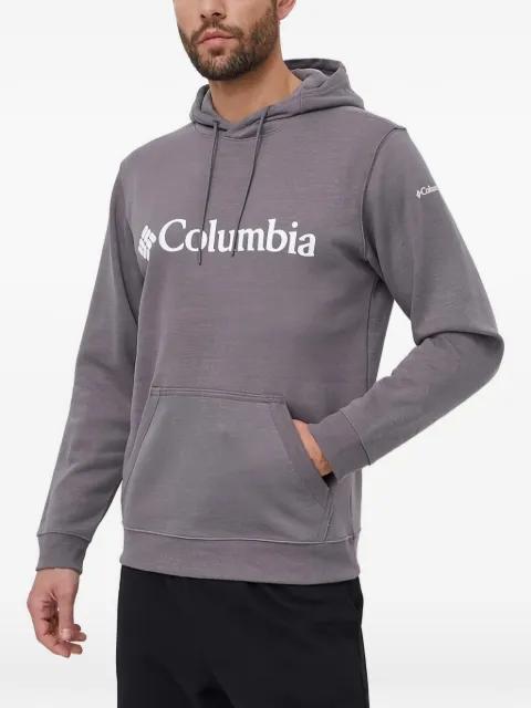 logo-print hoodie by COLUMBIA