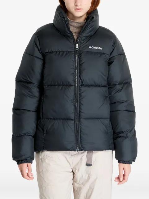logo-print padded jacket by COLUMBIA