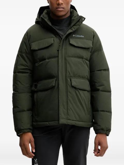 logo-print padded jacket by COLUMBIA
