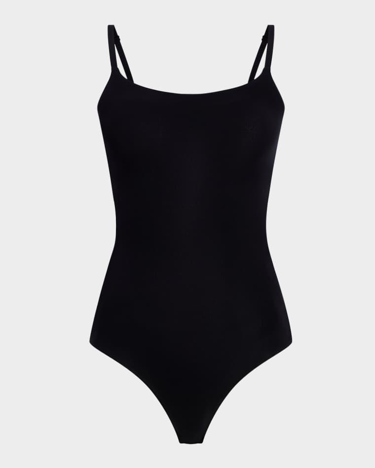 Ballet Scoop-Neck Microfiber Thong Bodysuit by COMMANDO