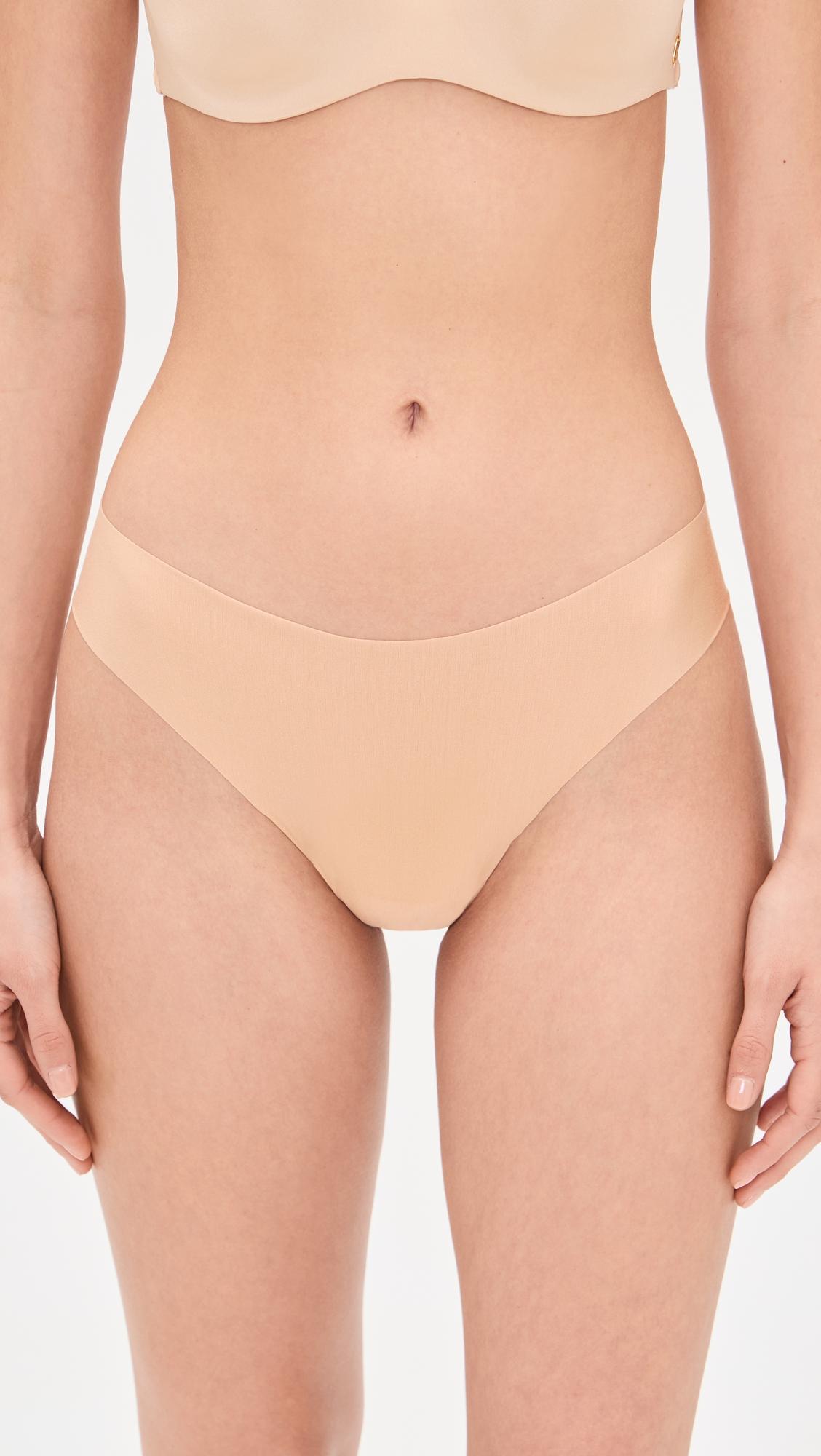 Butter Mid Rise Thong by COMMANDO