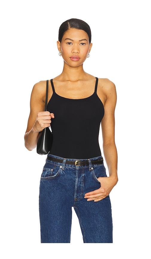 Commando Ballet Cami Bodysuit in Black by COMMANDO