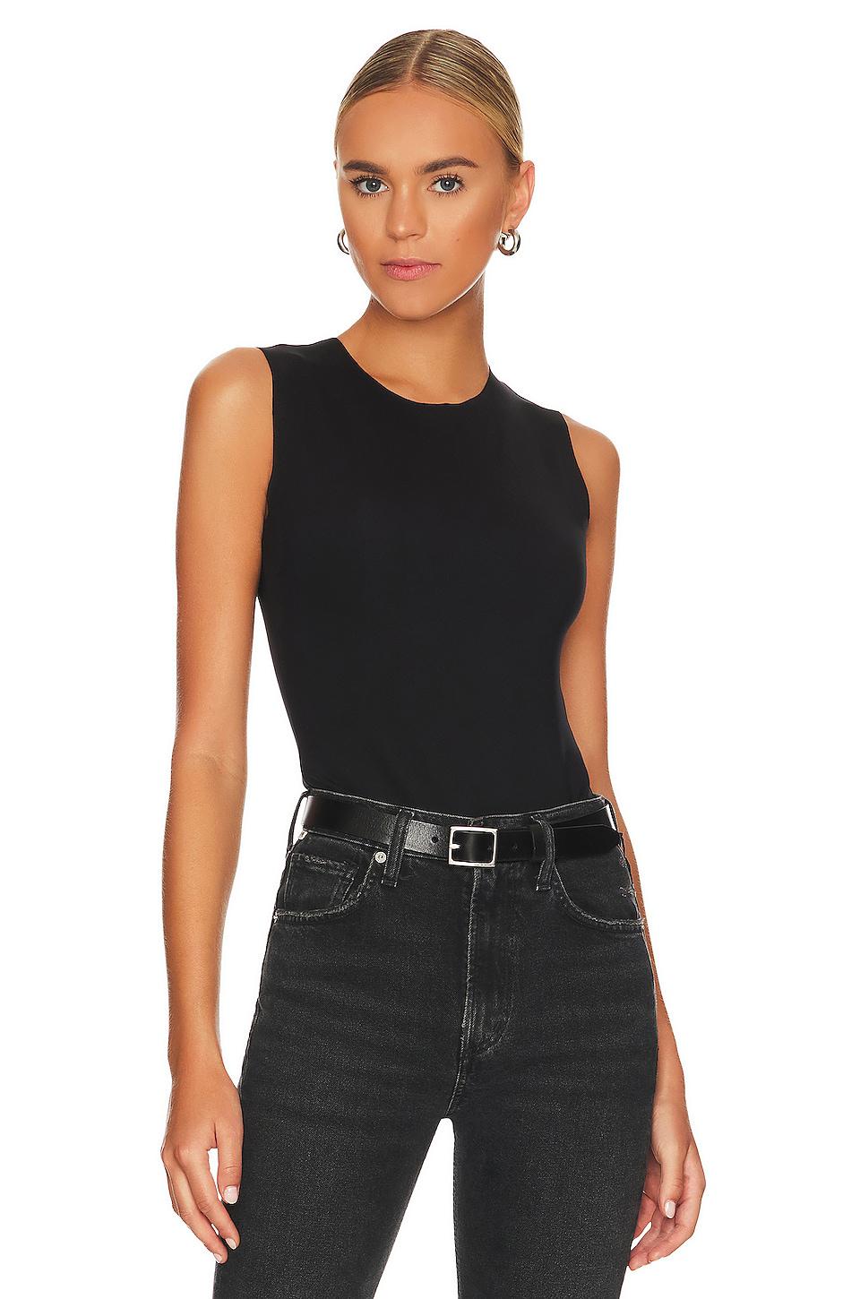 Commando Neoprene Signature Bodysuit in Black by COMMANDO