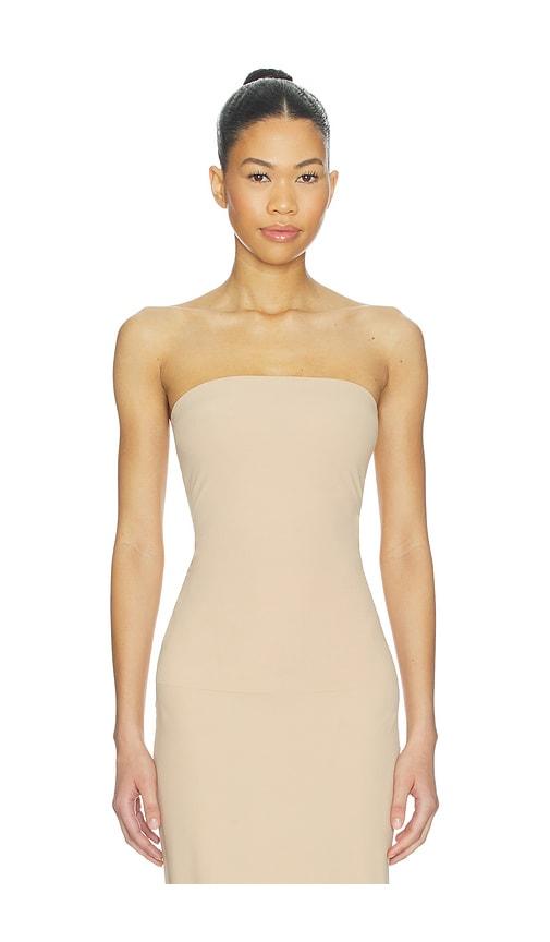 Commando Strapless Cami in Beige by COMMANDO