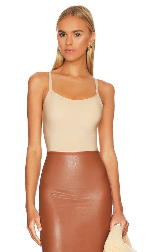 Commando Zone Smoothing Bodysuit in Beige by COMMANDO