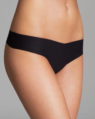 Cotton-Blend Thong by COMMANDO