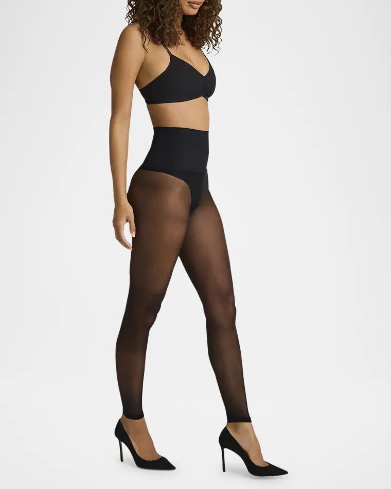 Essential Sheer Footless Tights by COMMANDO