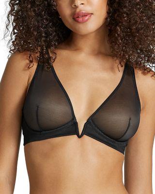 Mesh Plunge Underwire Bra by COMMANDO