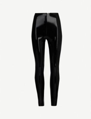 Patent faux-leather leggings by COMMANDO