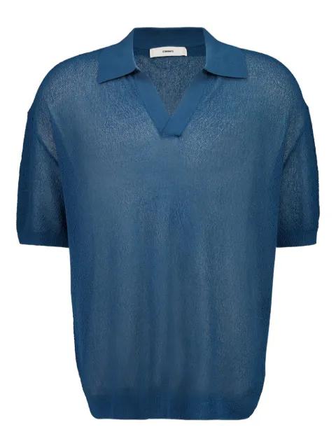 fine-knit polo shirt by COMMAS