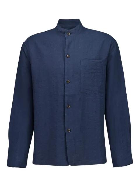 mandarin-collar shirt by COMMAS