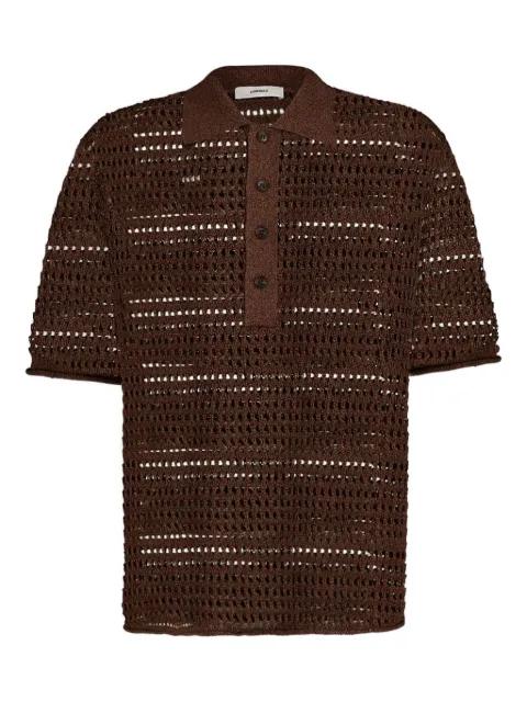 open-work polo shirt by COMMAS