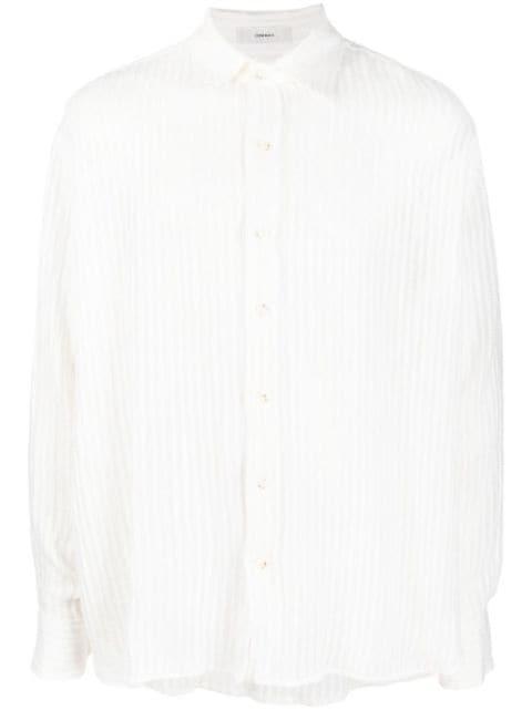 vertical-stripe shirt by COMMAS