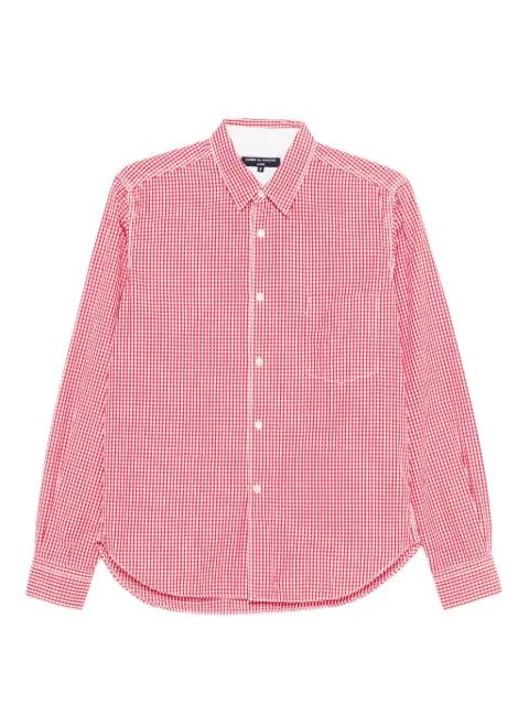 2011 gingham shirt by COMME DES GARCONS