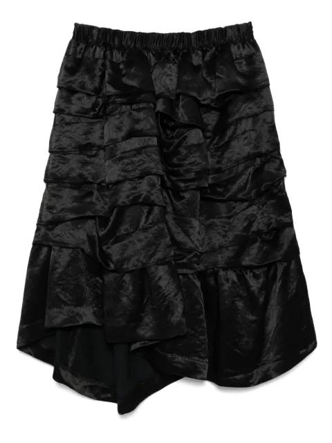 Acetate ruffled skirt by COMME DES GARCONS