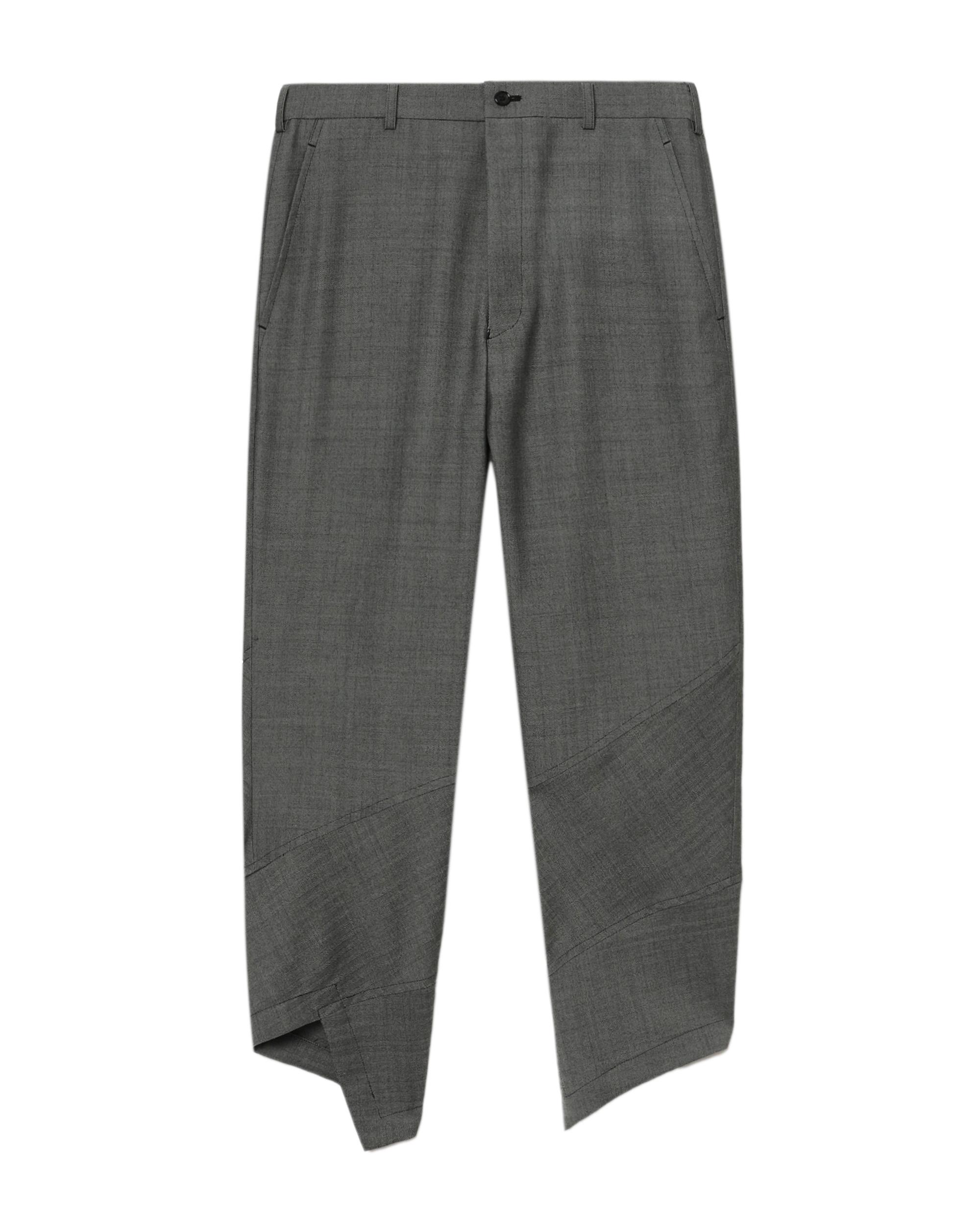 Asymmetric cropped trousers by COMME DES GARCONS