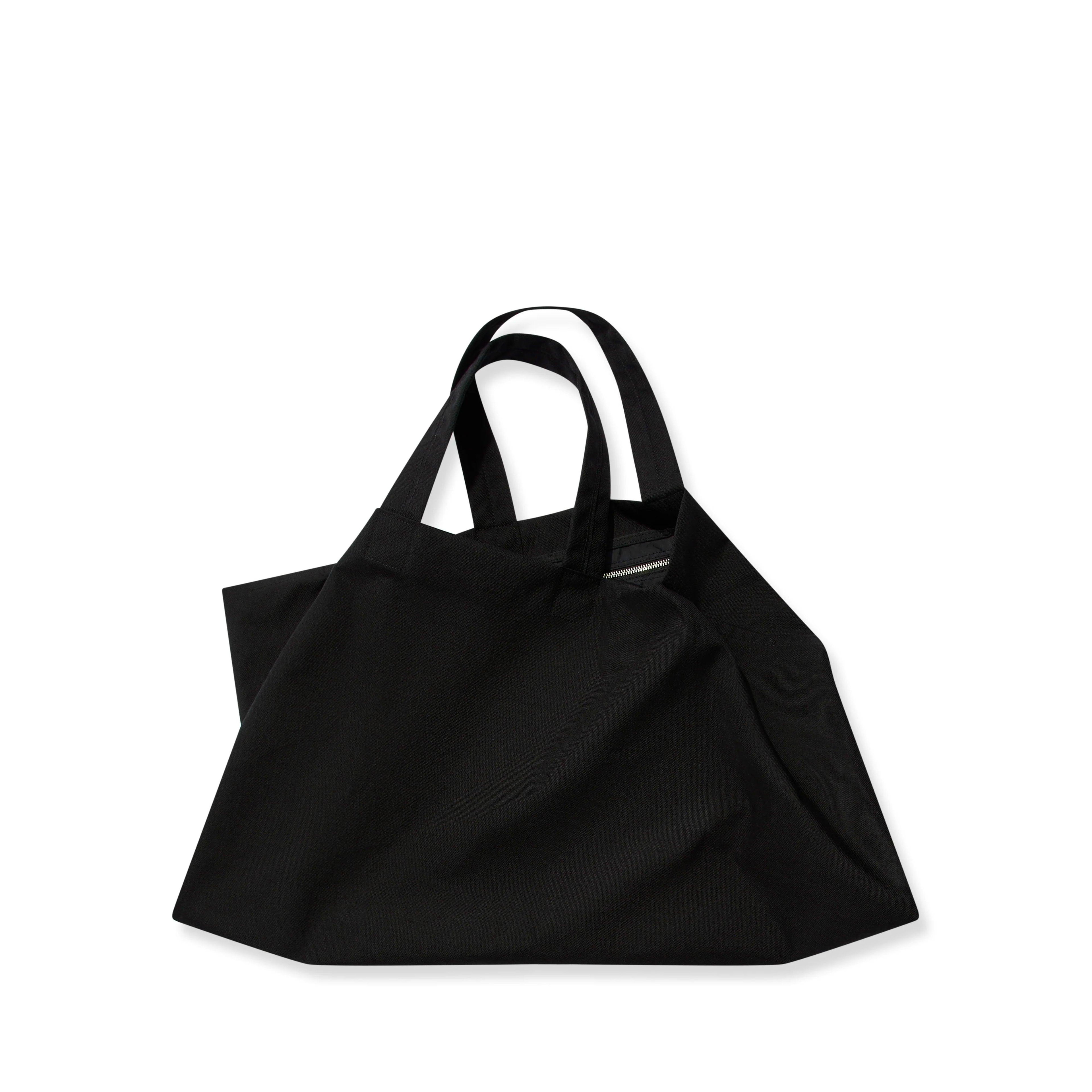 BLACK COMME DES GARÇONS - Large Nylon Canvas Bag - (Black) by COMME DES GARCONS