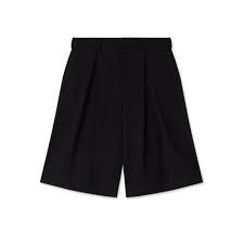 BLACK COMME DES GARÇONS - Wool Shorts - (Black) by COMME DES GARCONS