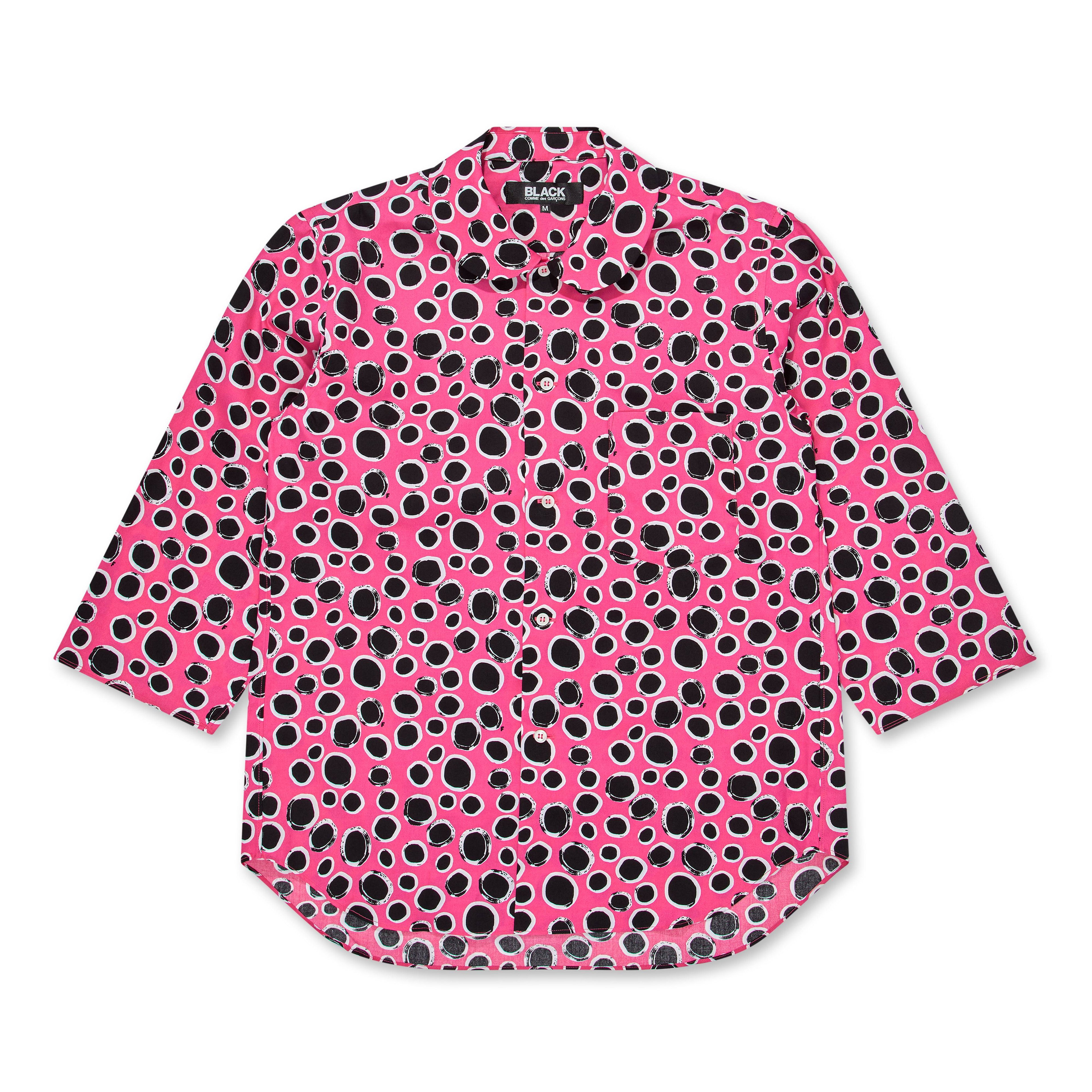 BLACK Comme des Garçons - Filip Pagowski Shirt - (Pink Print) by COMME DES GARCONS