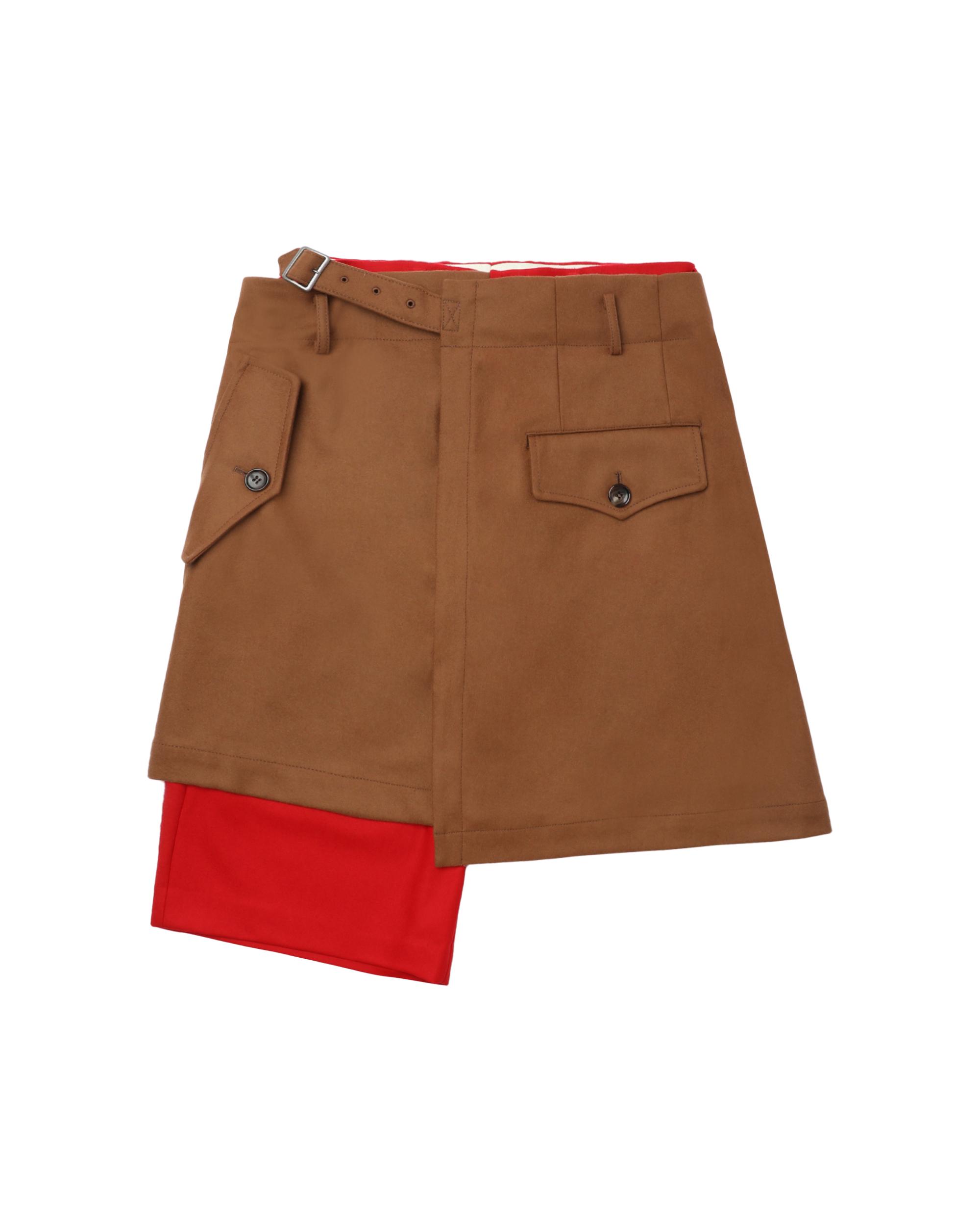 Belted skorts by COMME DES GARCONS