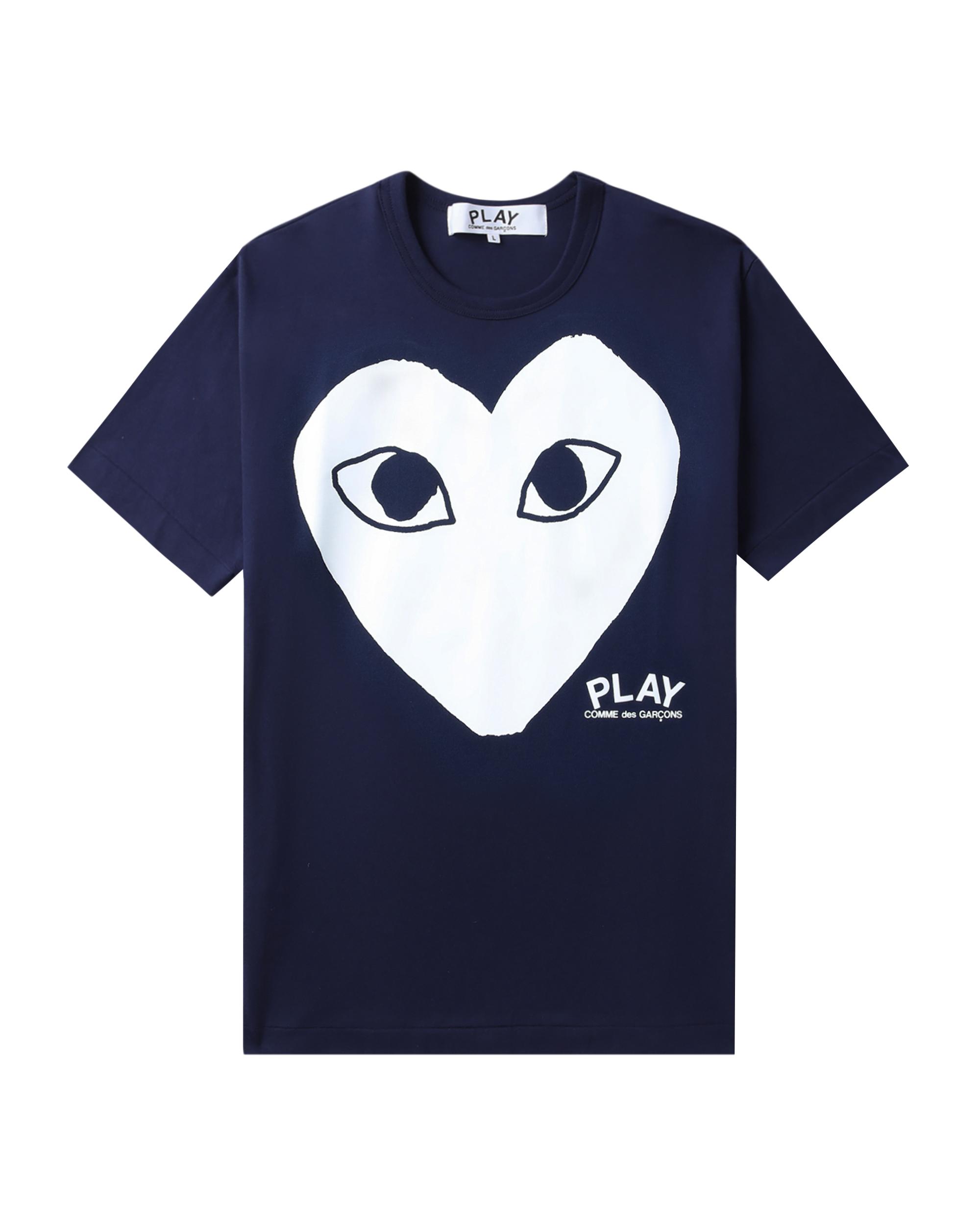 Big heart logo tee by COMME DES GARCONS