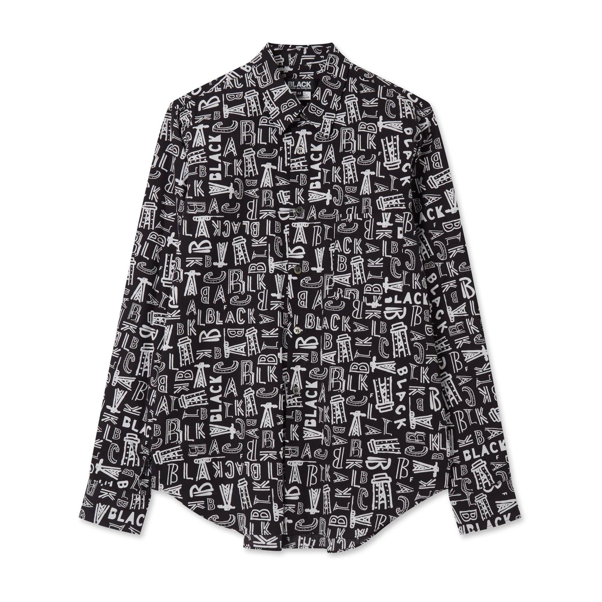 Black Comme Des Garçons - Filip Pagowski Shirt - (Black) by COMME DES GARCONS