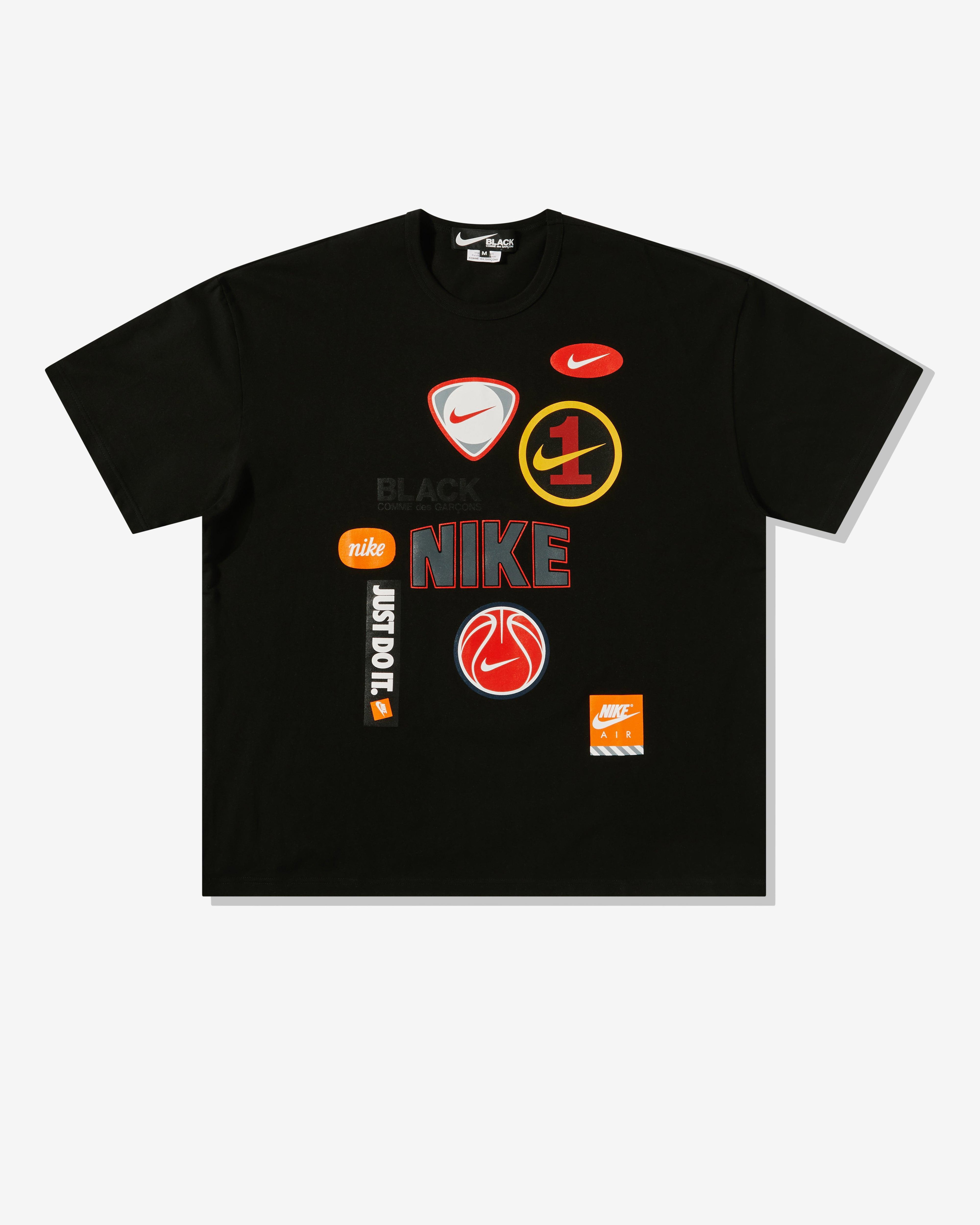 Black Comme Des Garçons -  Nike T-Shirt - (Black) by COMME DES GARCONS