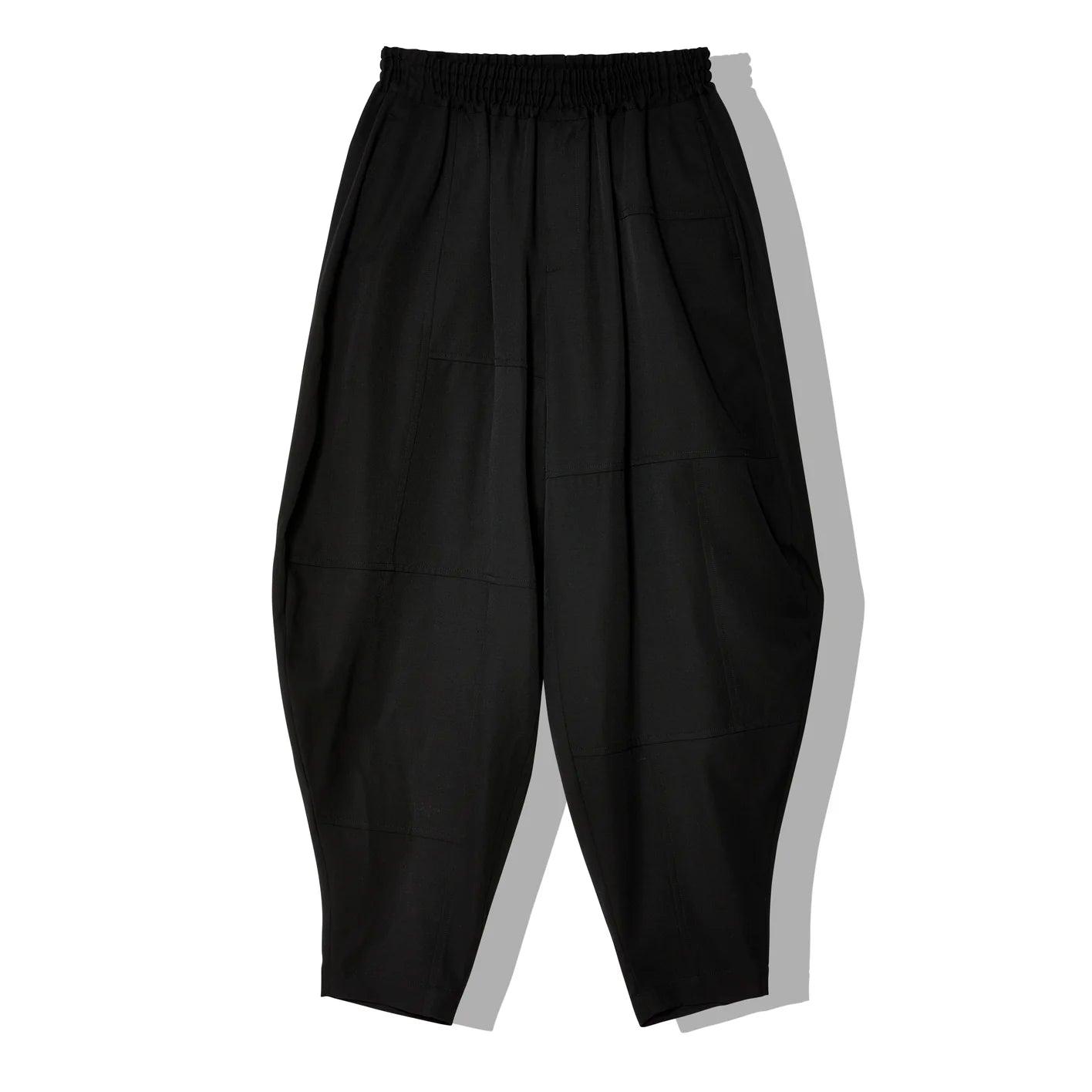 Black Comme Des Garçons - Tapered Pants - (1 Black) by COMME DES GARCONS