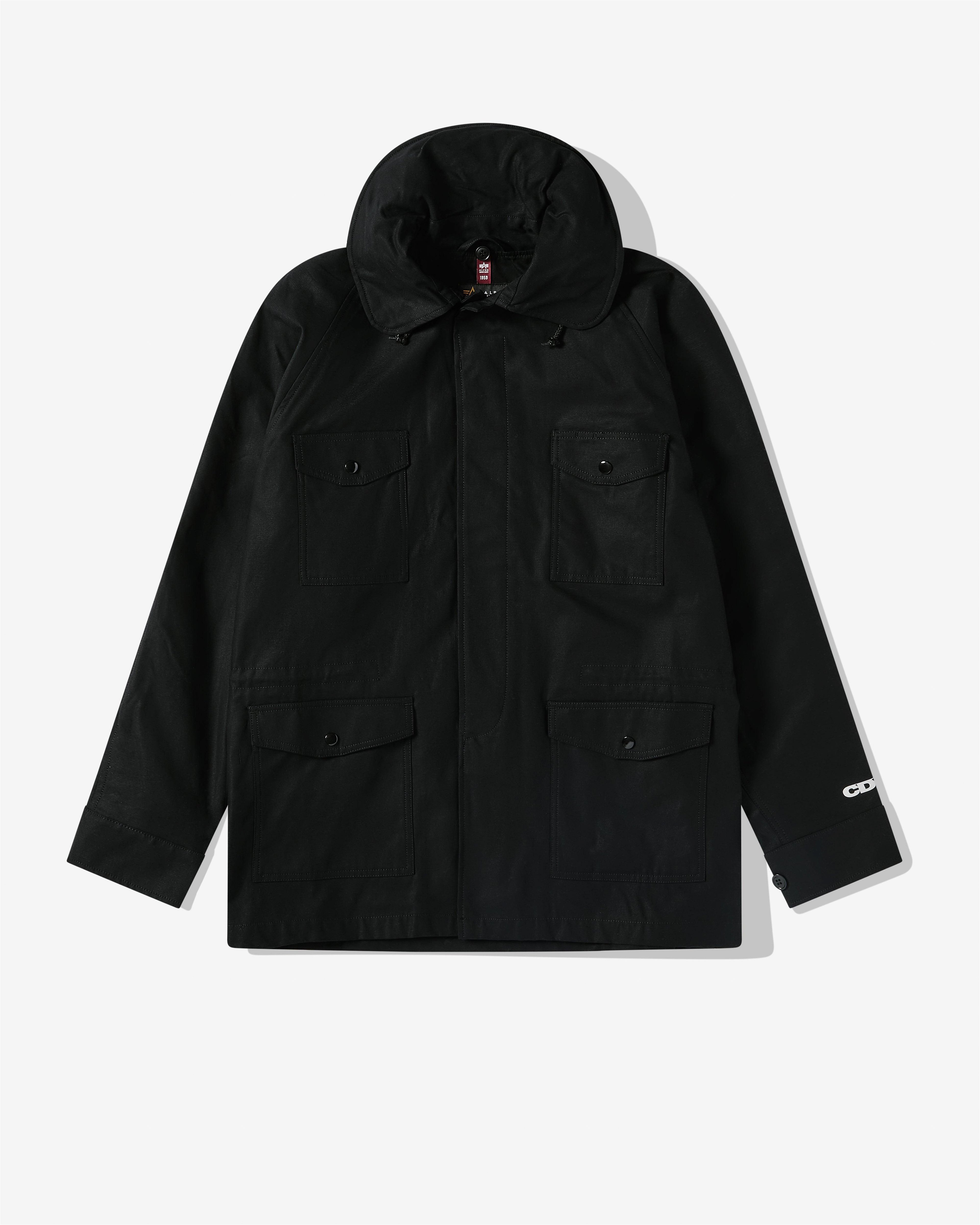 CDG - Alpha Industries Air Force Field Jacket - (Black) by COMME DES GARCONS