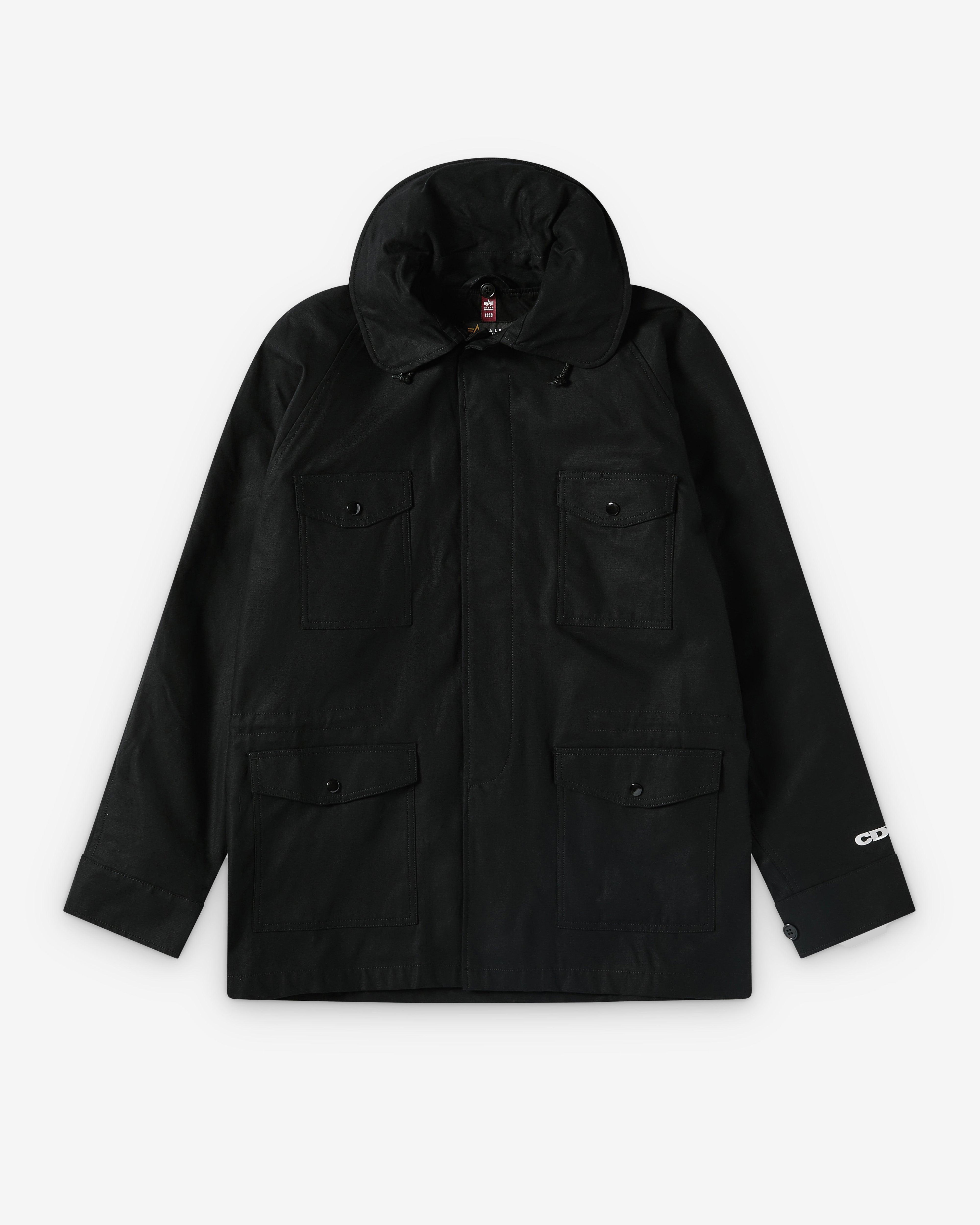 CDG - Alpha Industries Air Force Field Jacket - (Black) by COMME DES GARCONS