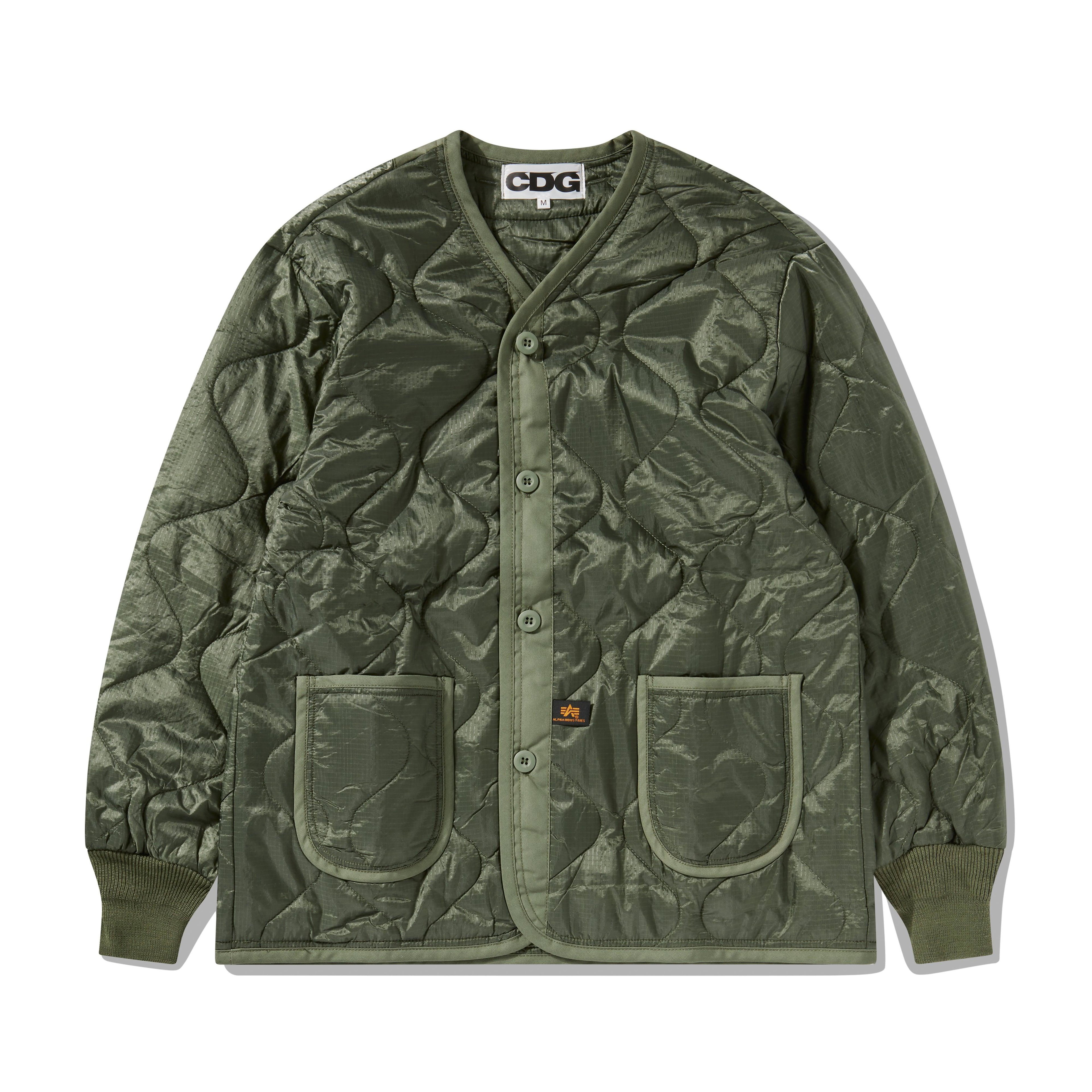 CDG - Alpha Industries Liner - (Olive) by COMME DES GARCONS
