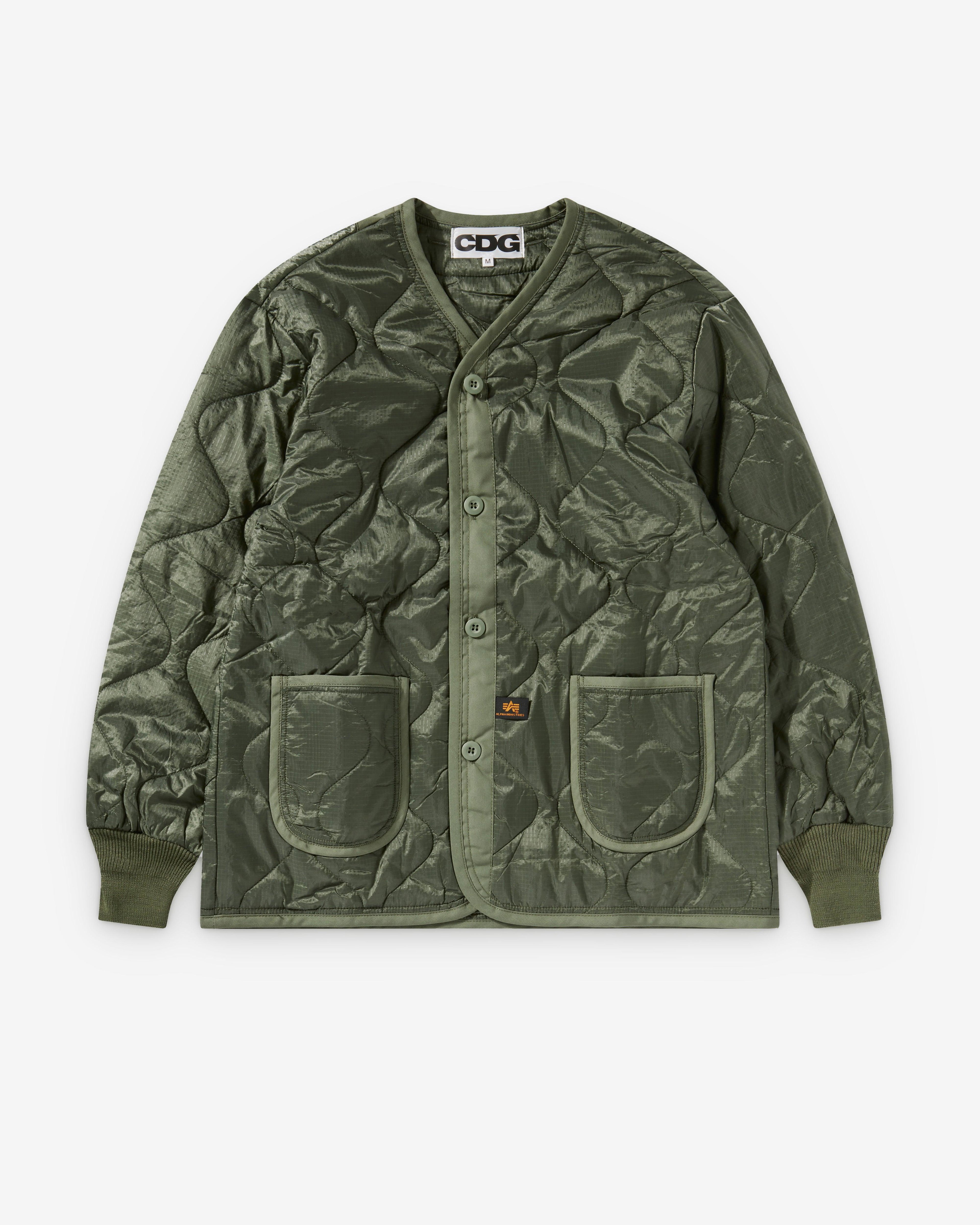 CDG - Alpha Industries Liner - (Olive) by COMME DES GARCONS