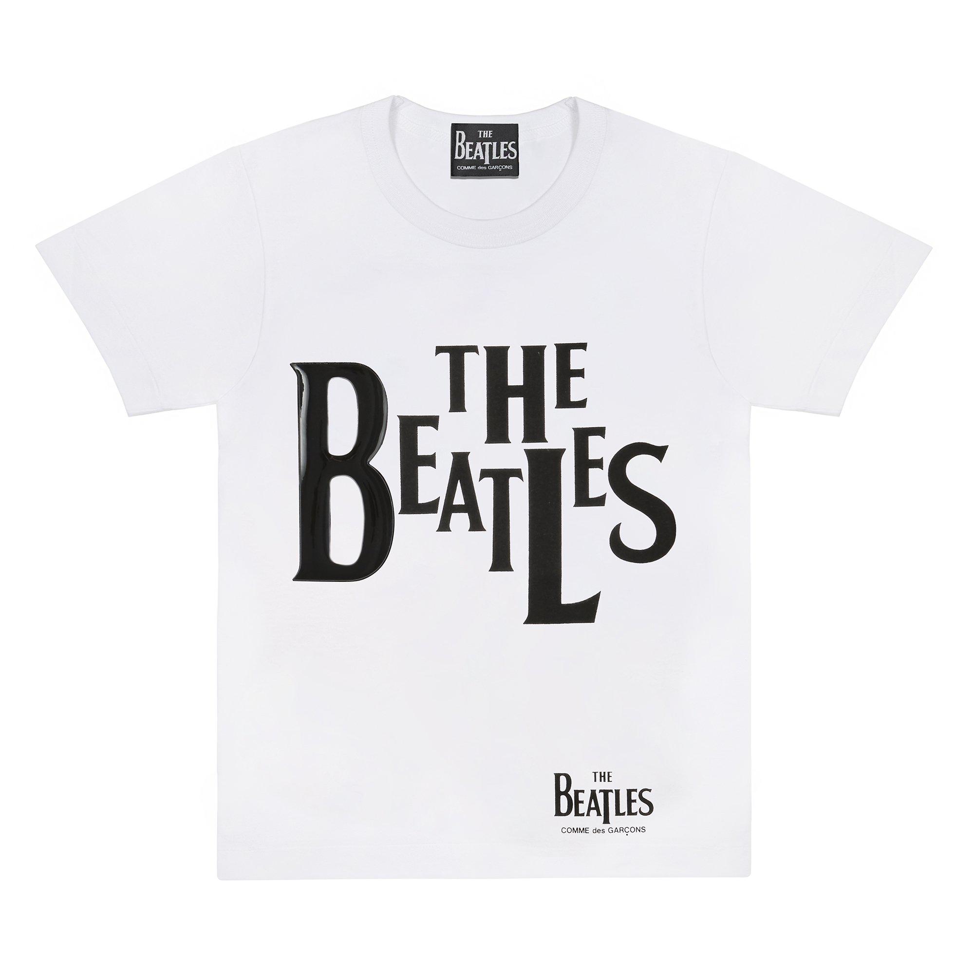 CDG Beatles - Logo T-Shirt - (VT-T002 White) by COMME DES GARCONS