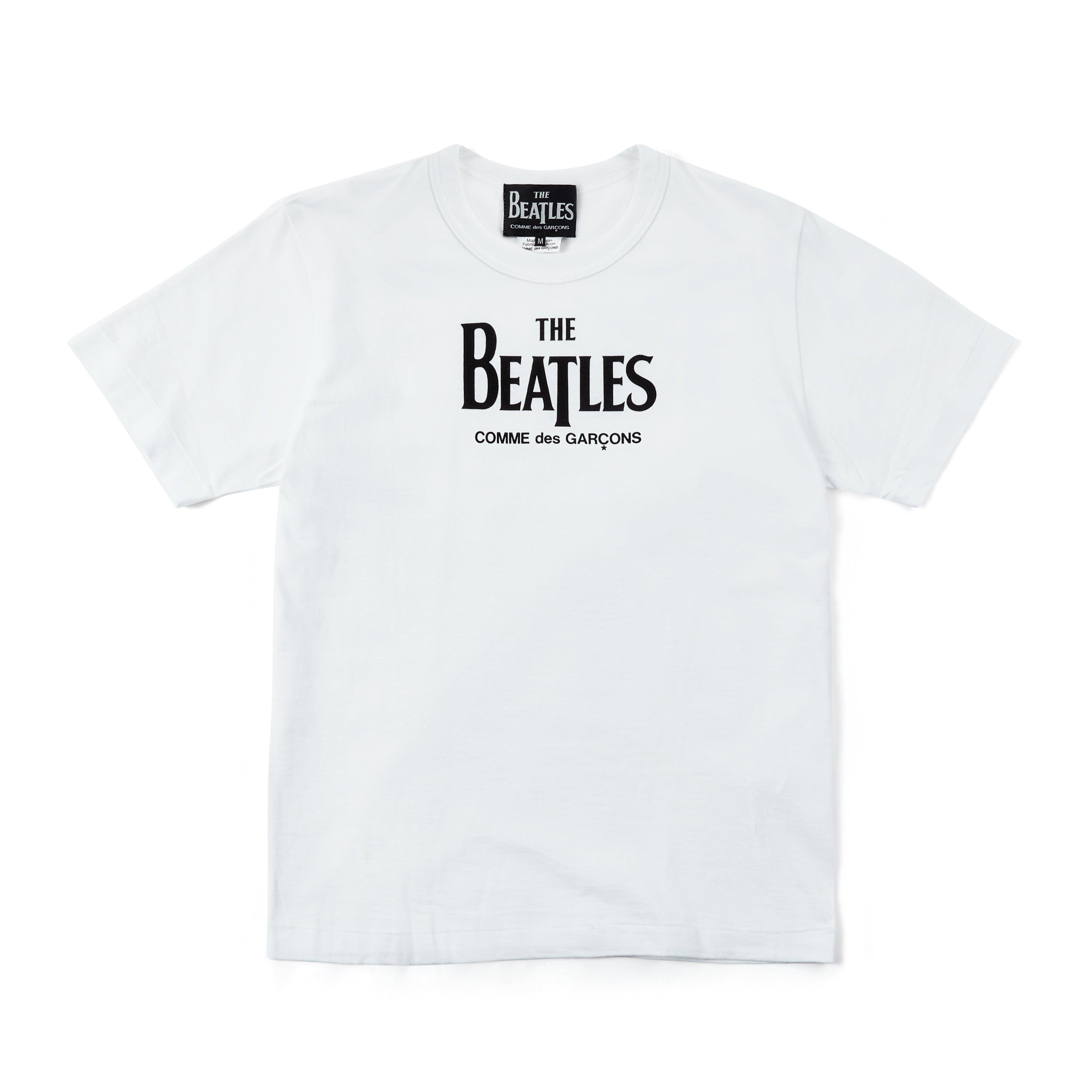 CDG Beatles - Logo - (White) by COMME DES GARCONS
