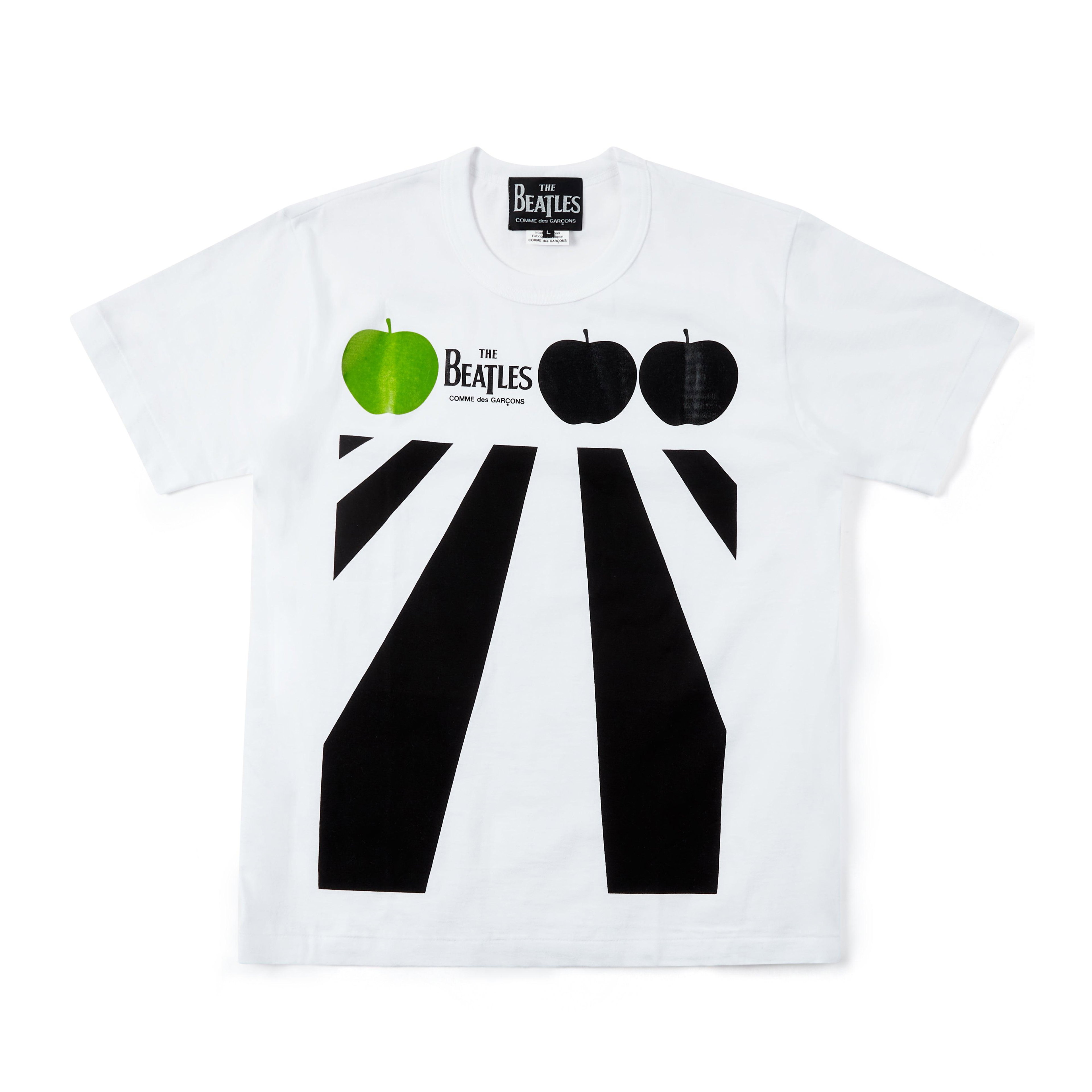 CDG Beatles - Logo - (White) by COMME DES GARCONS