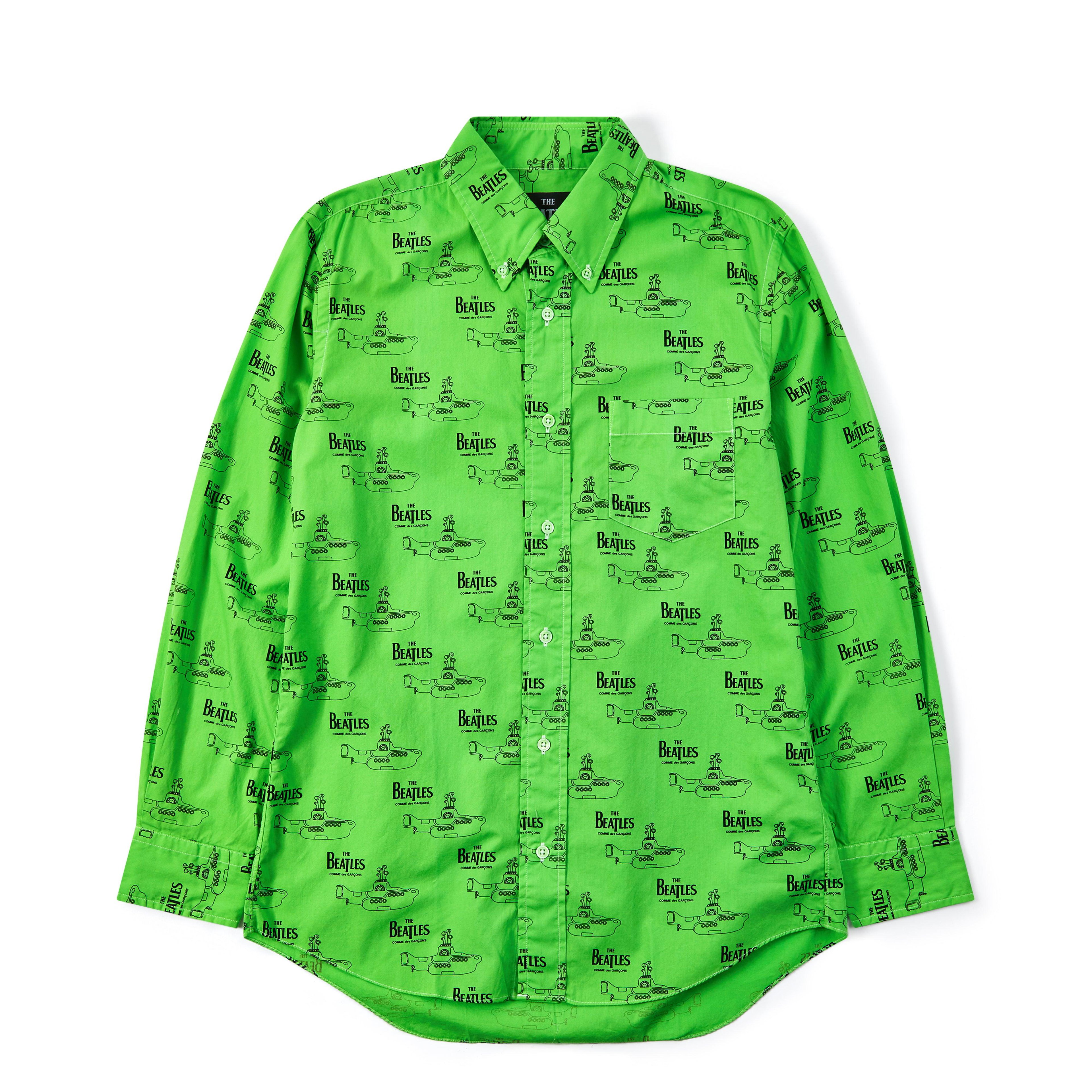 CDG Beatles - Shirt - (Green) by COMME DES GARCONS