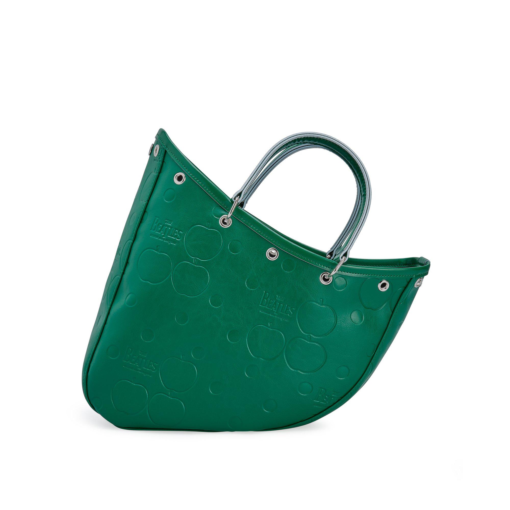 CDG Beatles - Small Embossed Boat Bag - (Green) by COMME DES GARCONS