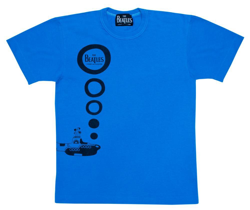 CDG Beatles - T-Shirt - (Blue) by COMME DES GARCONS