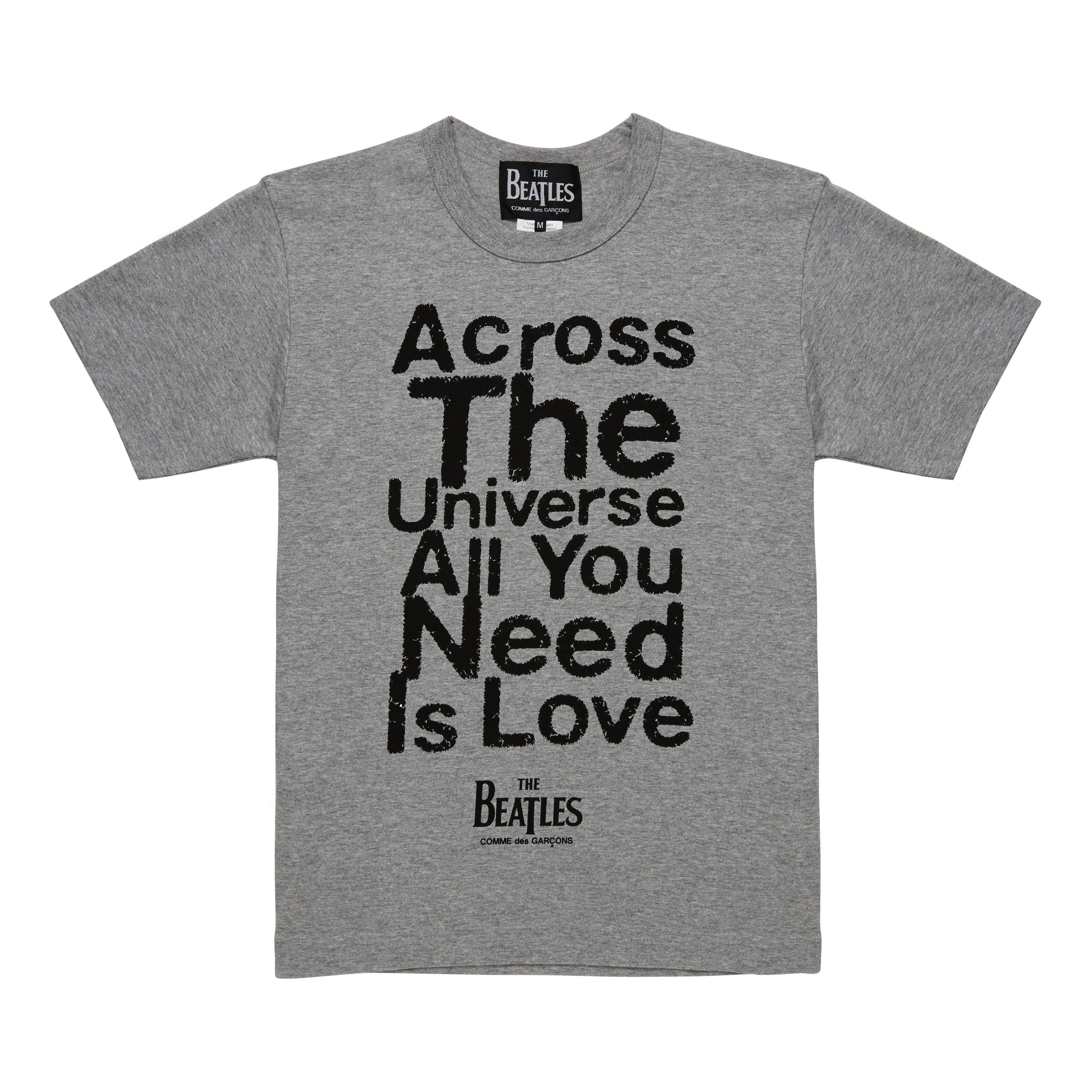 CDG Beatles - T-Shirt - (Grey) by COMME DES GARCONS