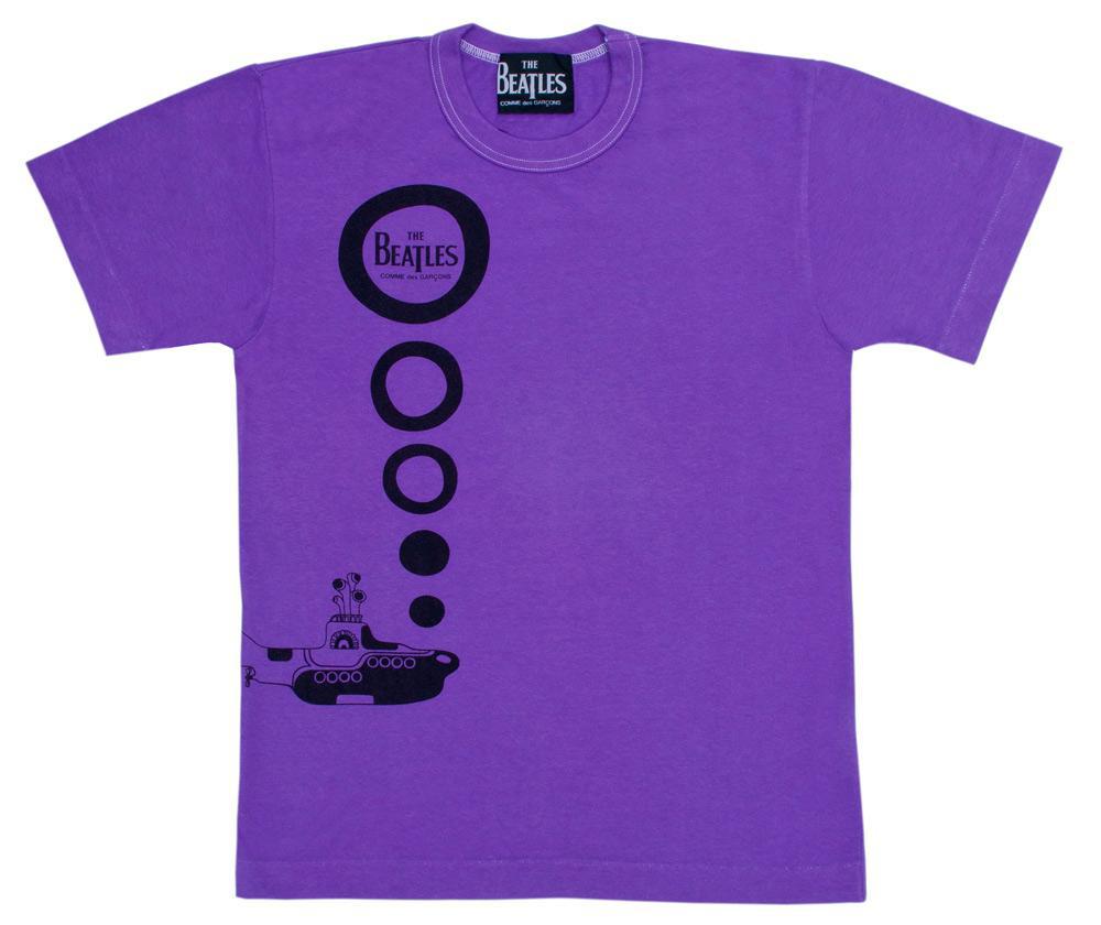 CDG Beatles - T-Shirt - (Purple) by COMME DES GARCONS