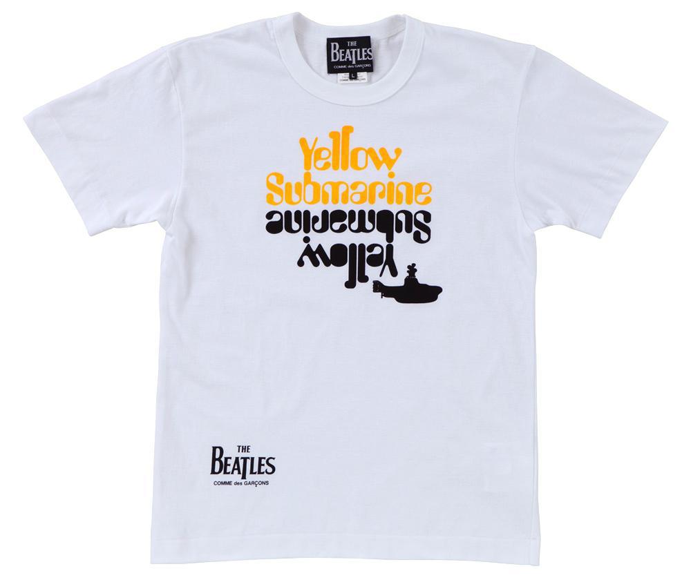 CDG Beatles - T-Shirt - (White) by COMME DES GARCONS