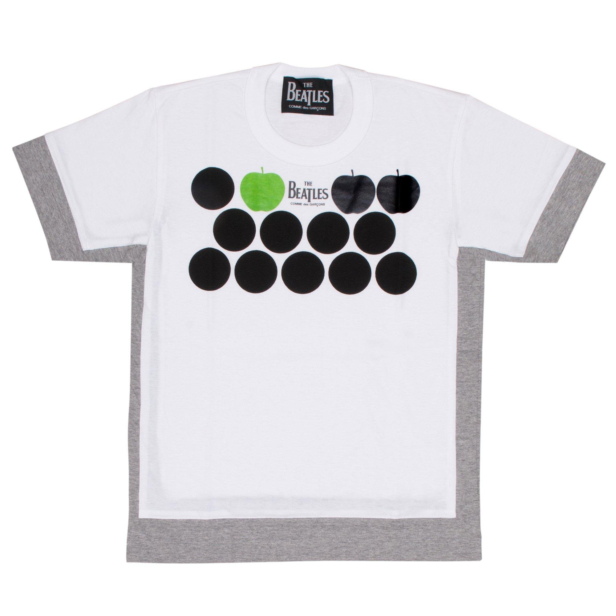 CDG Beatles - Tee Shirt - (Navy/White) by COMME DES GARCONS