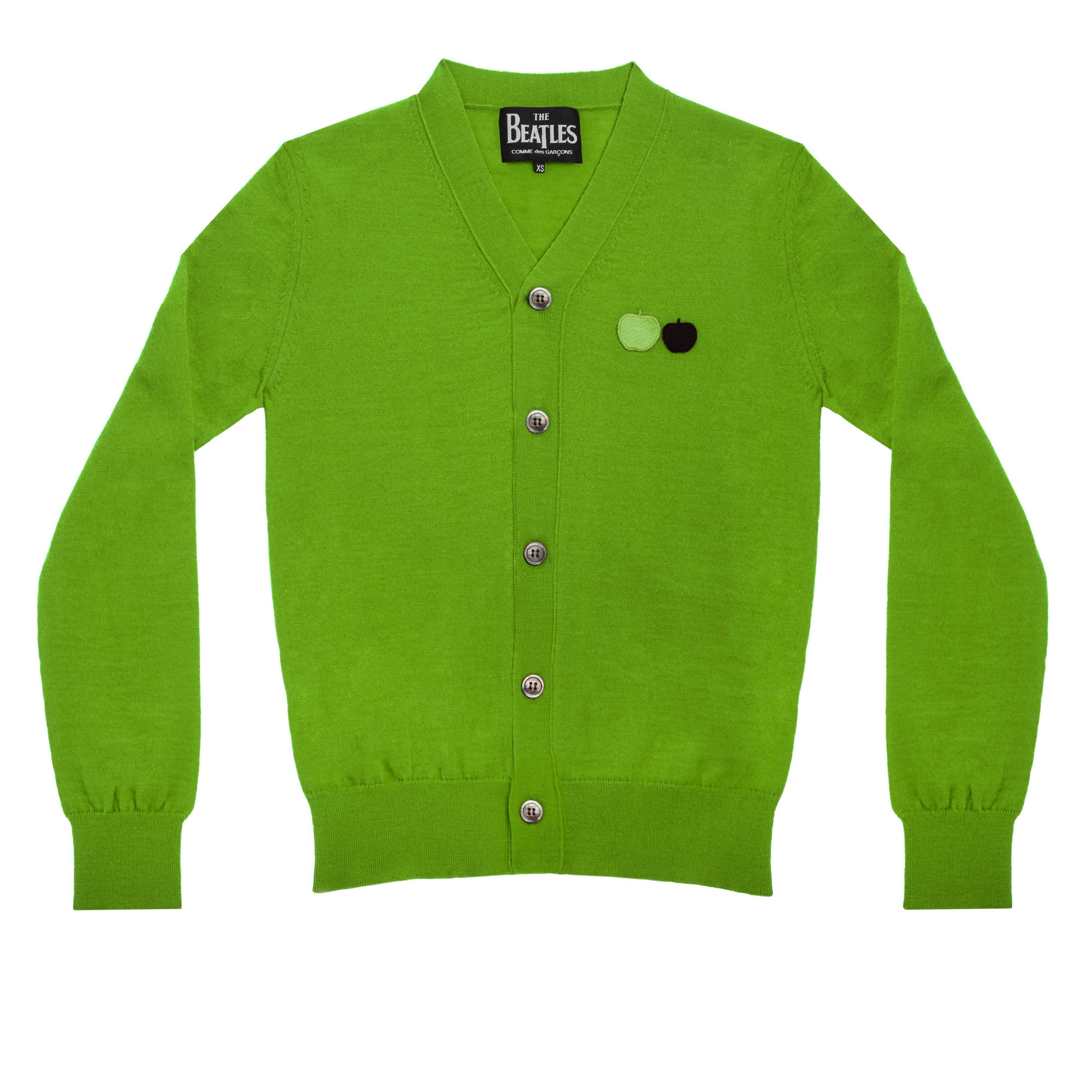 CDG Beatles - Unisex Cardgian - (Green) by COMME DES GARCONS