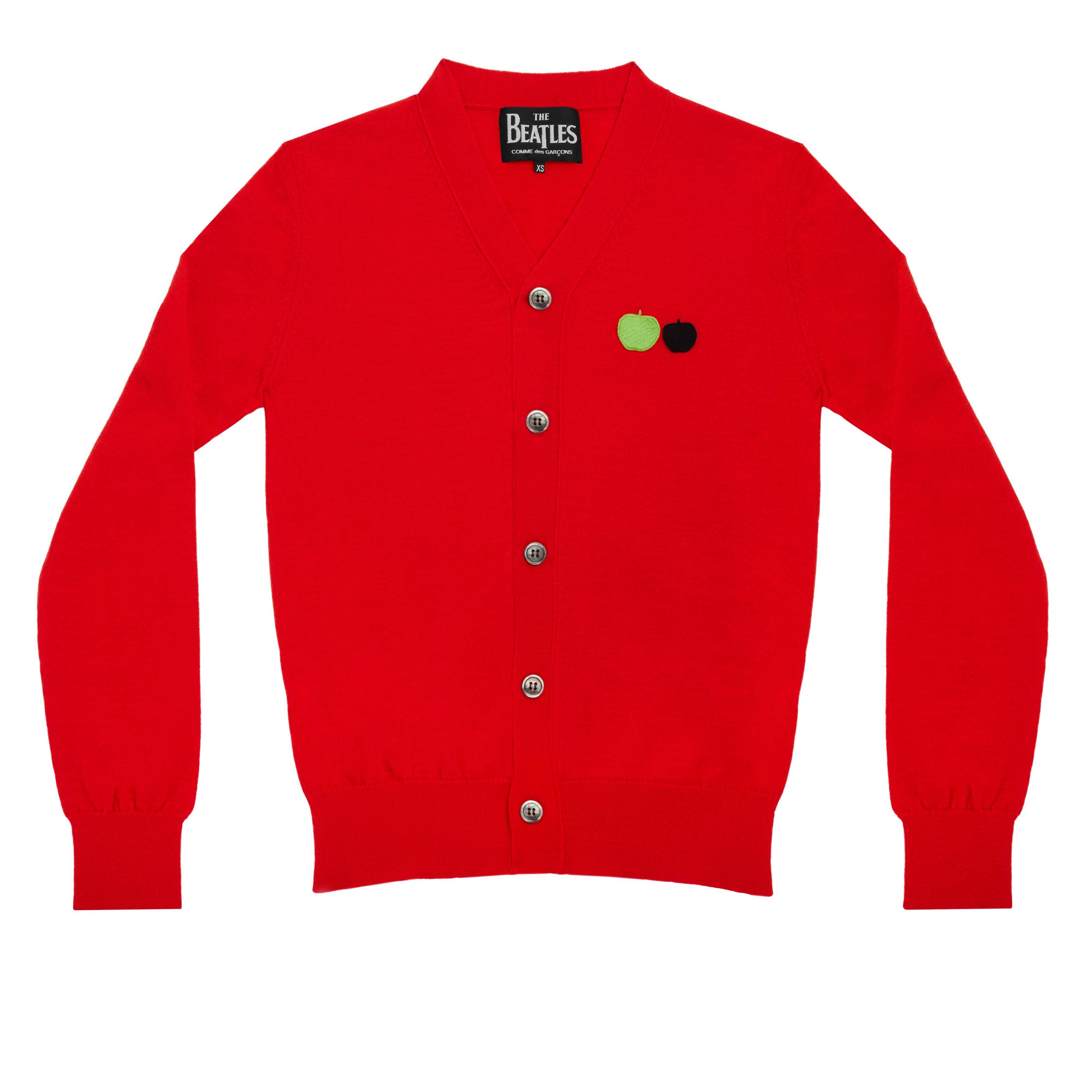 CDG Beatles - Unisex Cardgian - (Red) by COMME DES GARCONS