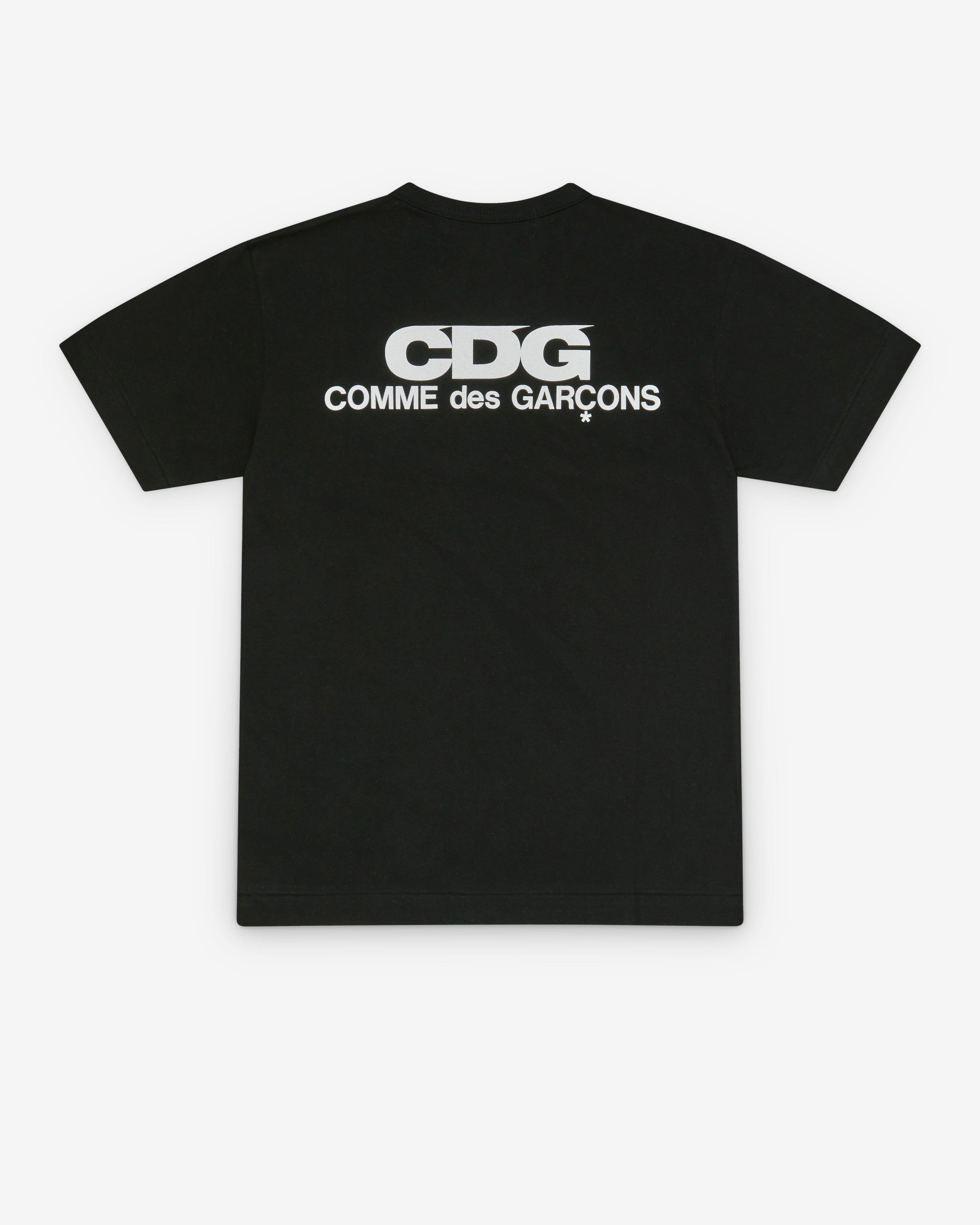 CDG - CDG Logo T-Shirt - (Black) by COMME DES GARCONS