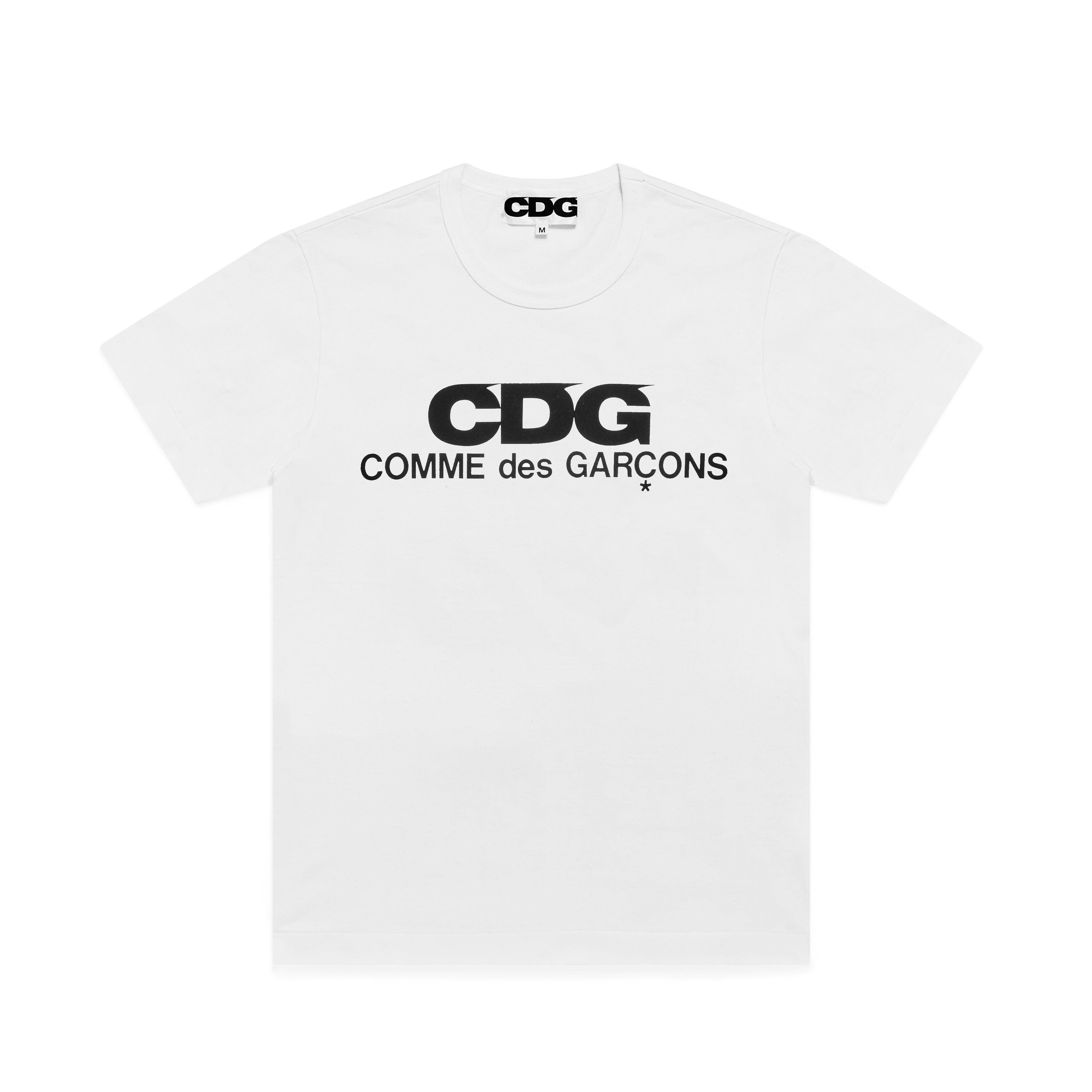 CDG - CDG Logo T-Shirt - (White) by COMME DES GARCONS