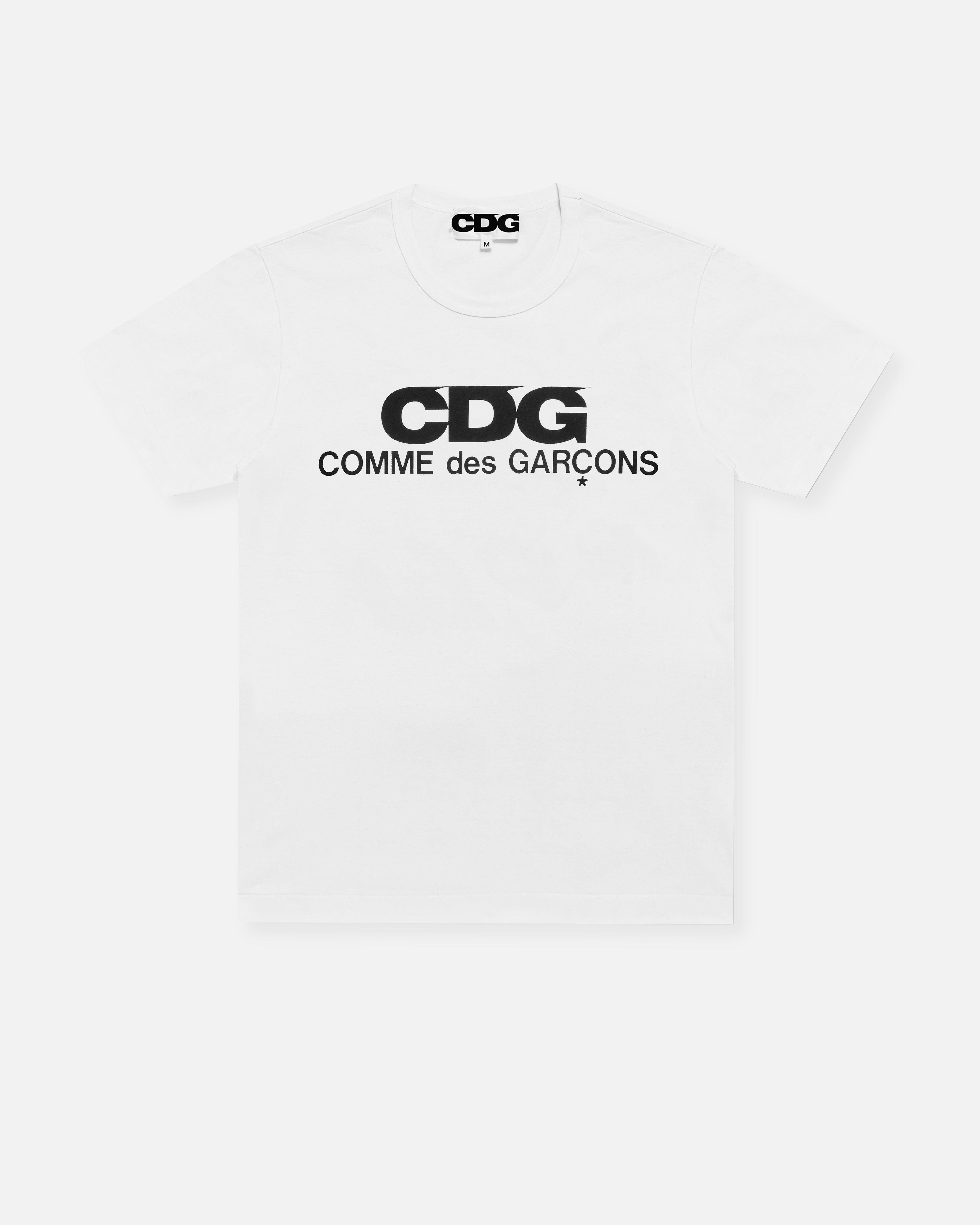 CDG - CDG Logo T-Shirt - (White) by COMME DES GARCONS