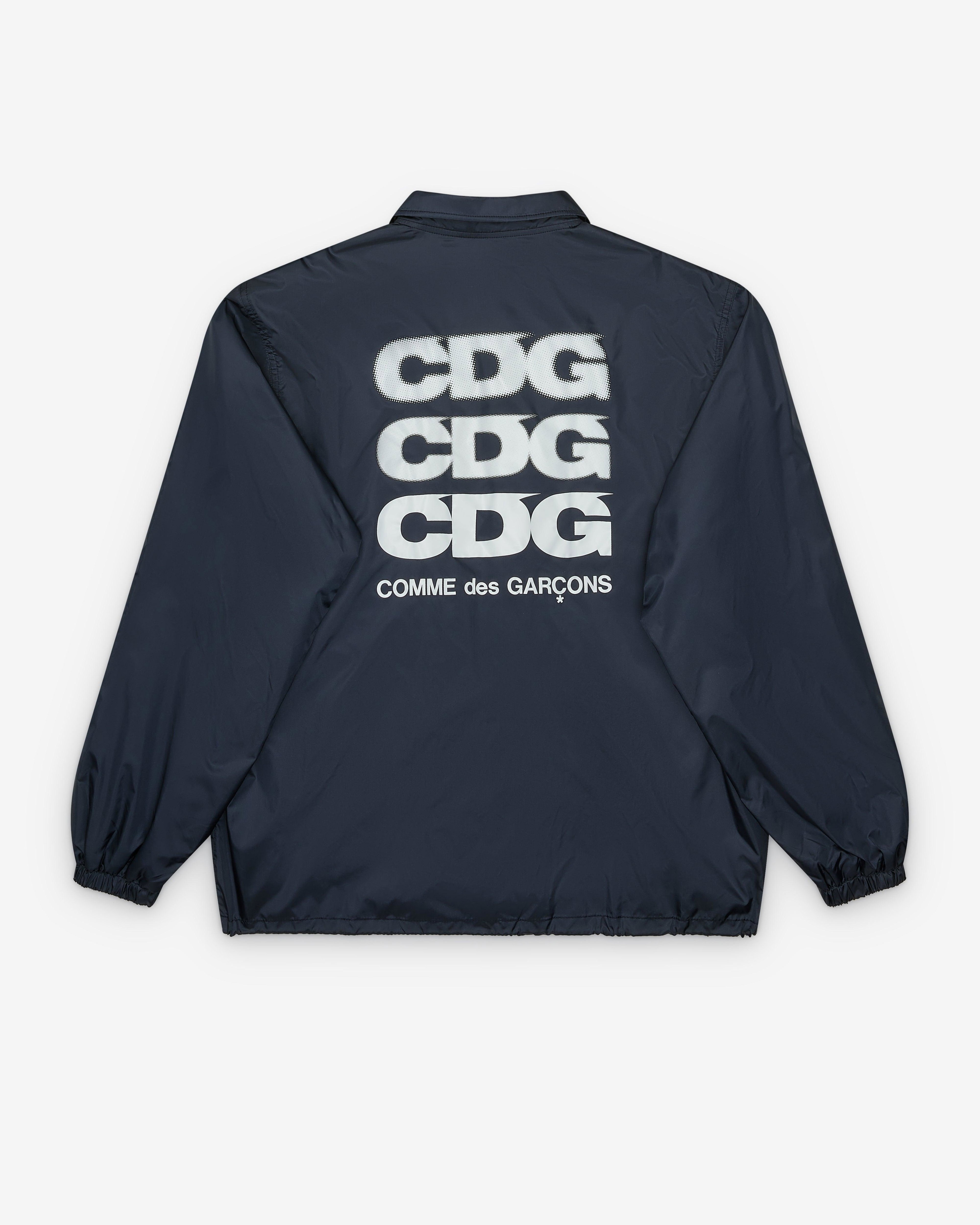 CDG - Coach Jacket - (Navy) by COMME DES GARCONS
